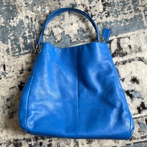 Coach Pebbled Leather Tote